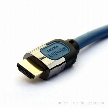 HDMI Cable with High-density Shielding for Static Rejection and 100% Copper Wire